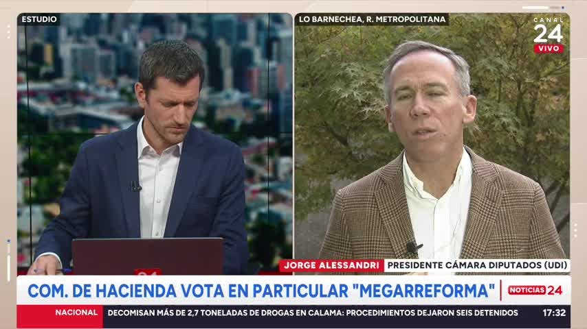 Diputado Alessandri y discusión de megarreforma: “Este proyecto sirve mucho menos si sale en diciembre o enero”