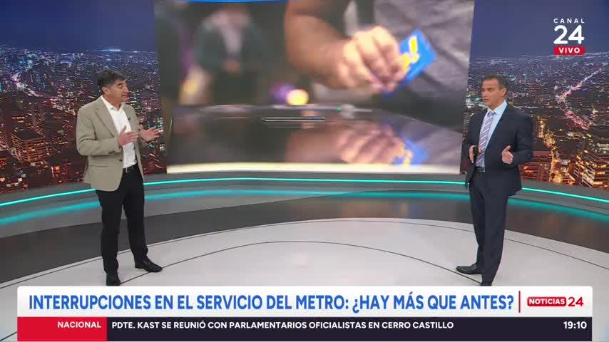Gerente general de Metro: “El 70% de las interrupciones tienen que ver con causas externas”