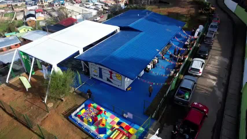 A 5 meses del incendio: Inauguran Sala Cuna "Burbujitas del Mar" de Lirquén