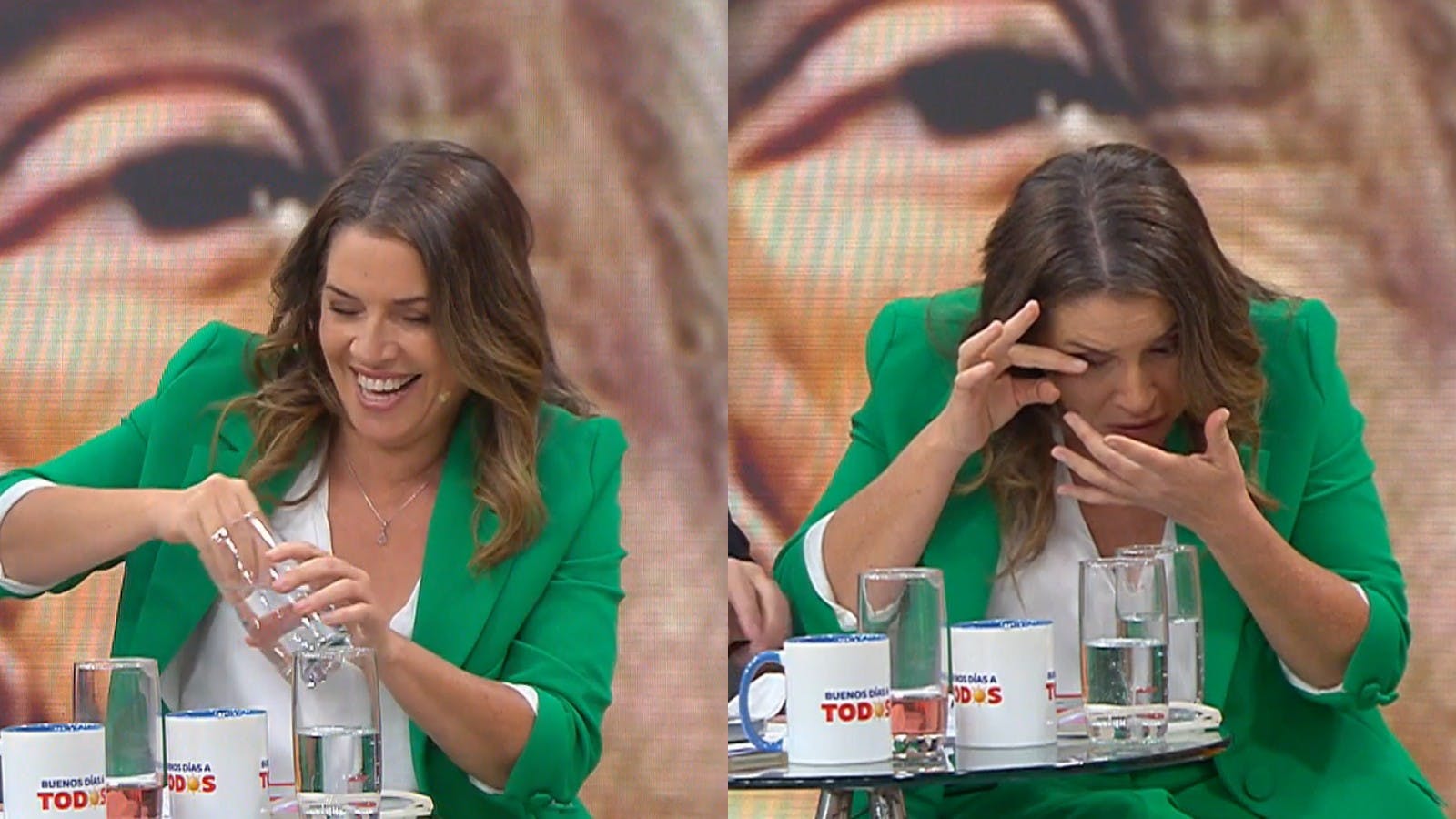 "¡Me tuve que sacar el lente!": El impasse de Monse Álvarez en pleno "Buenos Días a Todos" 