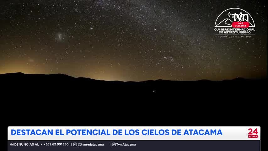 Destacan el potencial de los cielos de Atacama