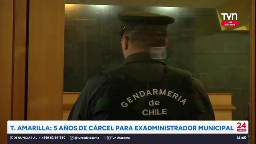 T. Amarilla: 5 años de cárcel para ex administrador municipal