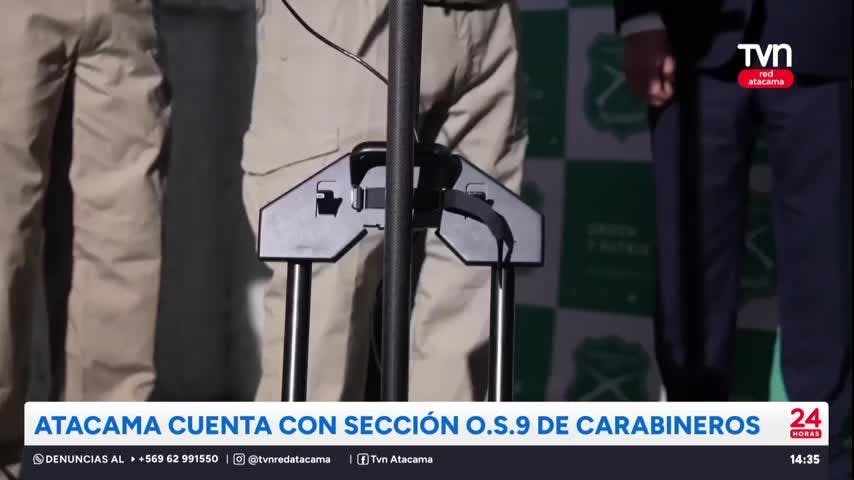 Atacama cuenta con sección O.S.9 de Carabineros
