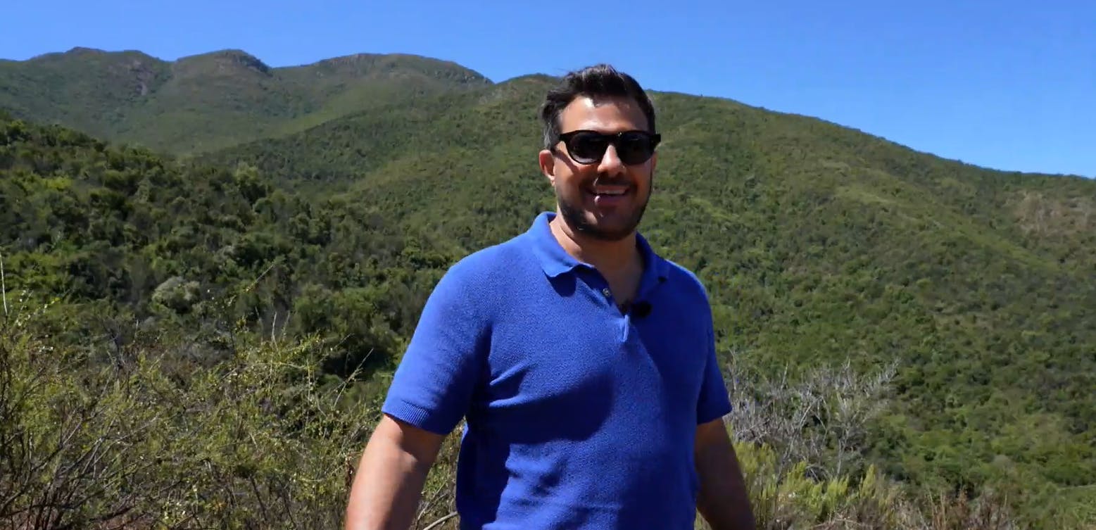 Simón Oliveros se adentra en Boco, en donde se ubica la famosa "Quebrada del Ají".