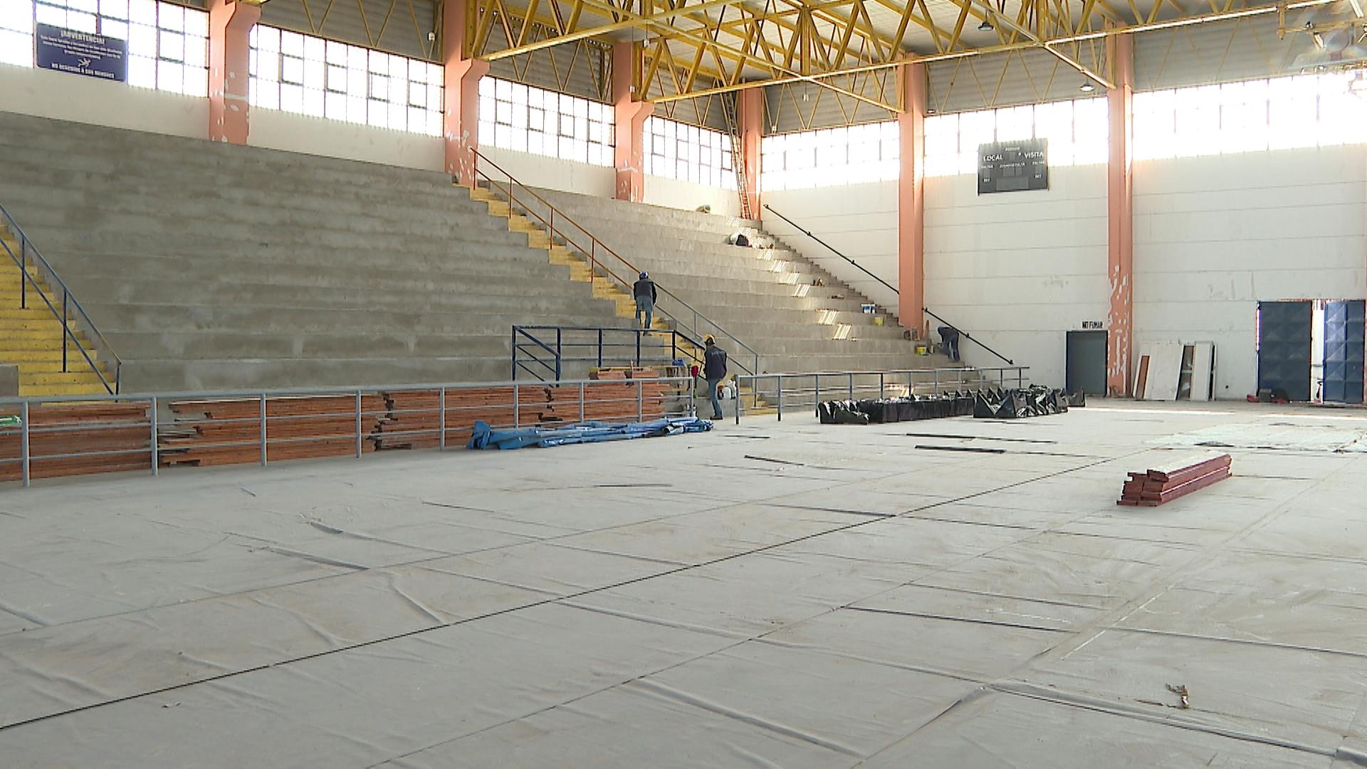 20 por ciento de avance en obras del Polideportivo Bicentenario de Antofagasta.