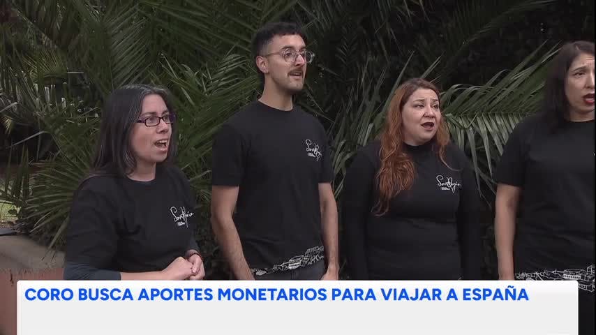 Coro busca aportes monetarios para viajar a España 