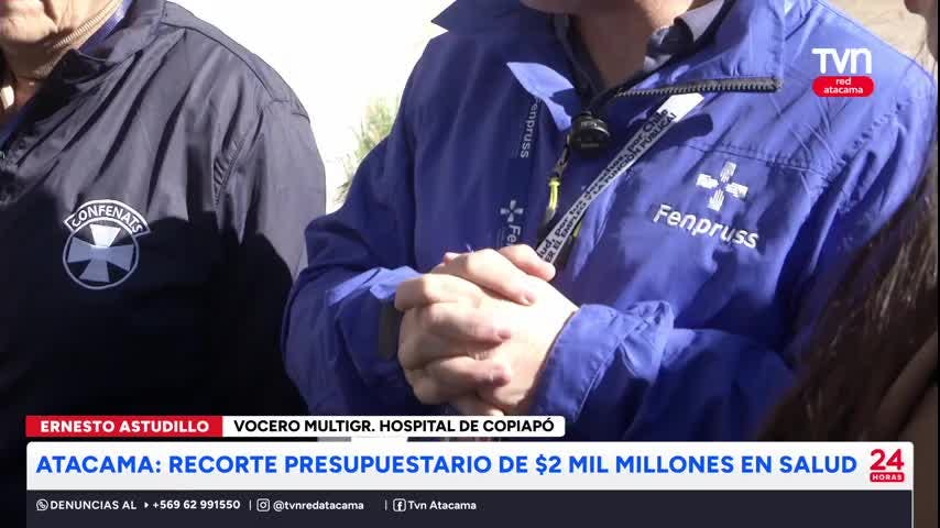 Atacama: Recorte bordea los $2 mil millones en salud