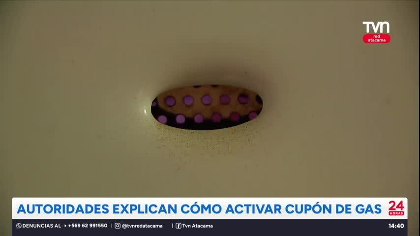 ¿Cómo activar el cupón de gas?