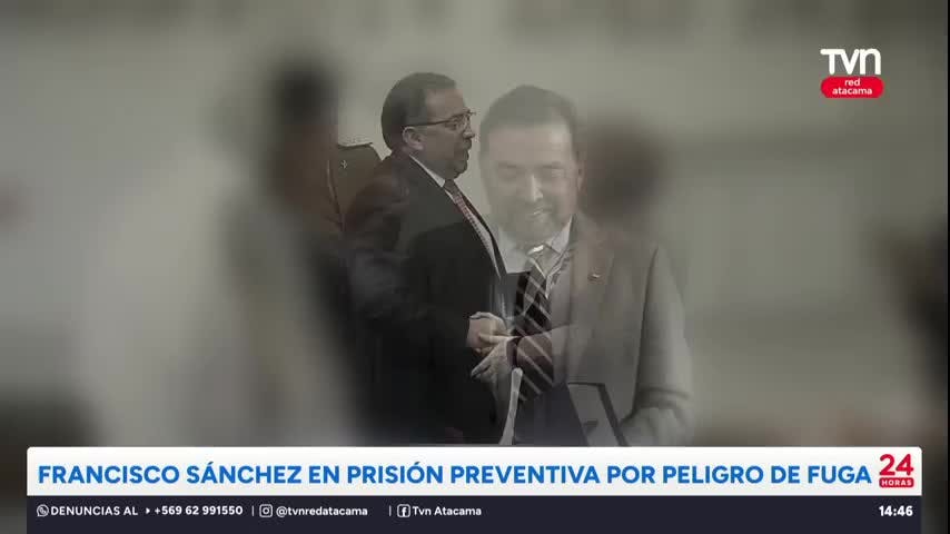 Francisco Sánchez en prisión preventiva por peligro de fuga