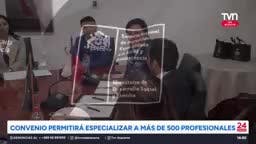 Convenio permitirá especializar a más de 500 profesionales