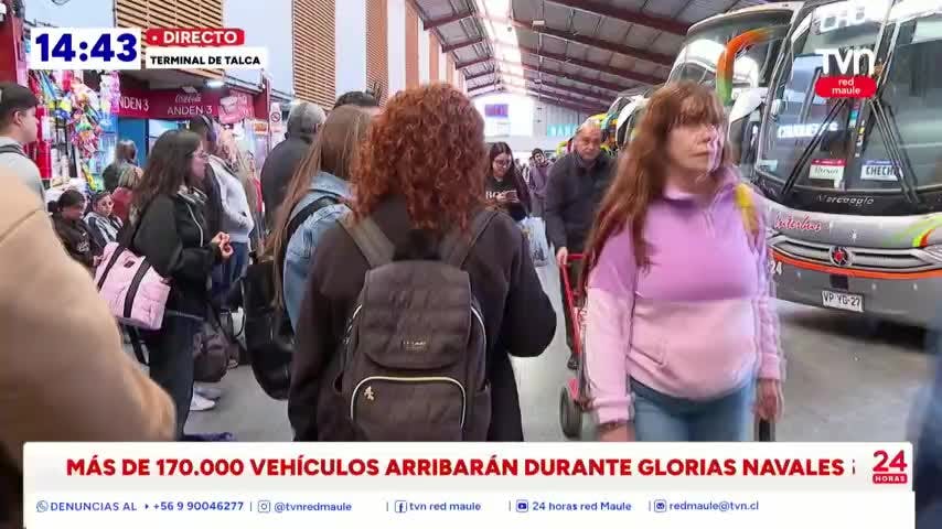 Más de 170 mil vehículos recibirá la región este fin de semana largo