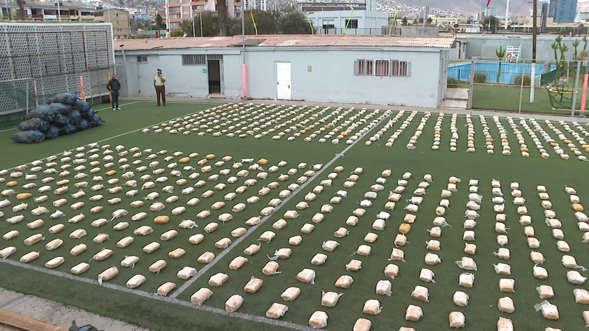 Mil 800 kilos de droga decomisó Carabineros del Loa