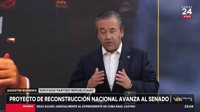 Agustín Romero, diputado Partido Republicano