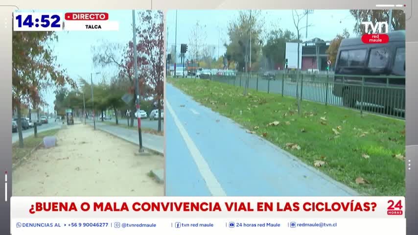La realidad sobre el uso de las ciclovías en Talca