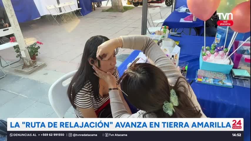 La “Ruta de Relajación” avanza en Tierra Amarilla