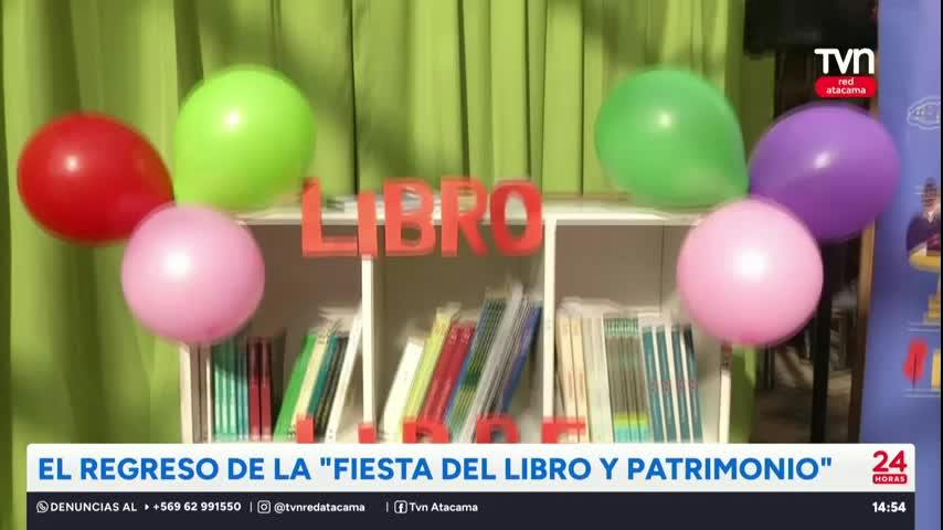 Vuelve la “Fiesta del Libro y Patrimonio” a Copiapó