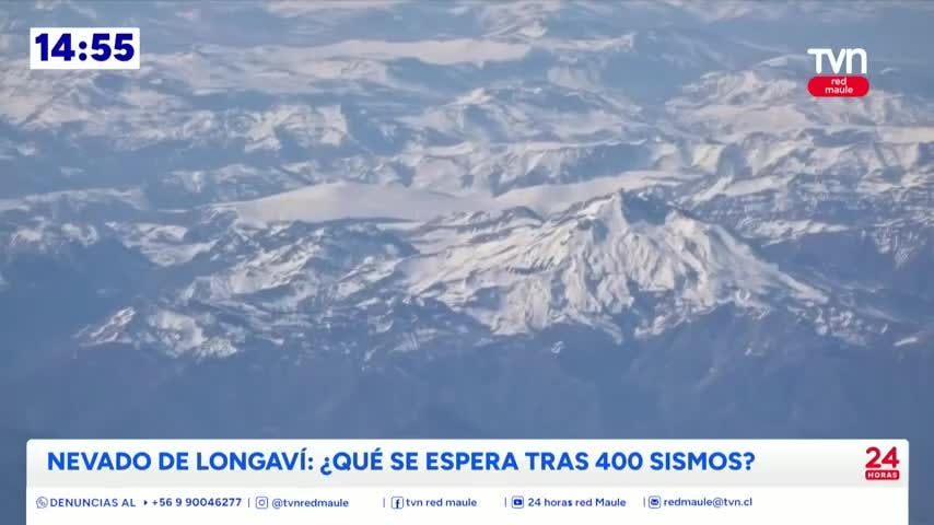 Intensifican medidas preventivas por actividad del macizo Nevado de Longaví