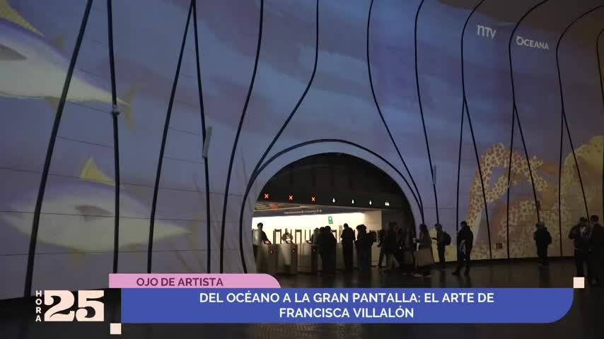 Del océano a la gran pantalla: el arte de Francisca Villalón