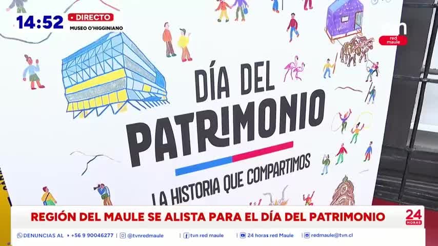 Maule tendrá más de 200 actividades para conmemorar el día del Patrimonio