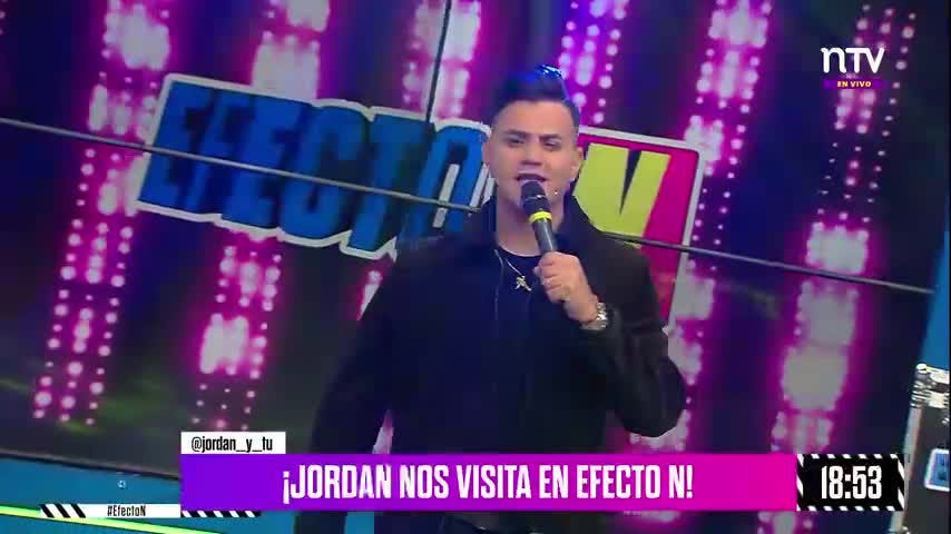 ¡Jordan hizo vibrar Efecto N con toda su cumbia! 
