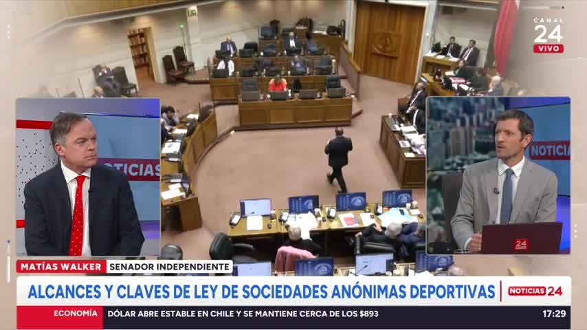 Senador Walker por reforma tributaria de Bachelet 2: “Todos los que votamos a favor debemos hacer una autocrítica”