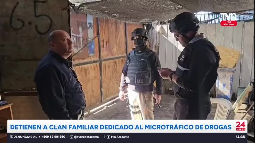 Clan familiar se dedicaba al microtráfico de drogas