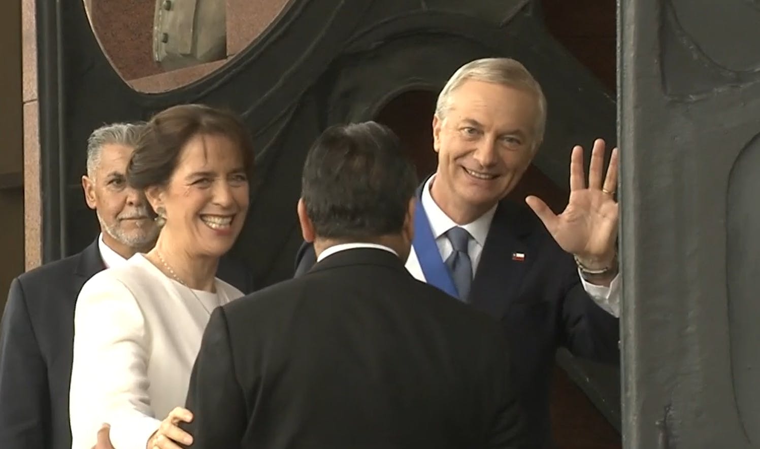 Así fue la llegada del Presidente Kast a su primera Cuenta Pública en el Congreso Nacional