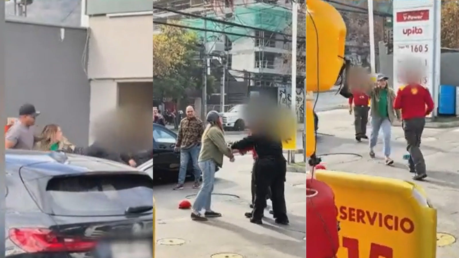 "Pedazo de poblacional y apellido de nana": Revelan nuevos episodios de violencia de mujer que agredió a trabajadores de servicentro