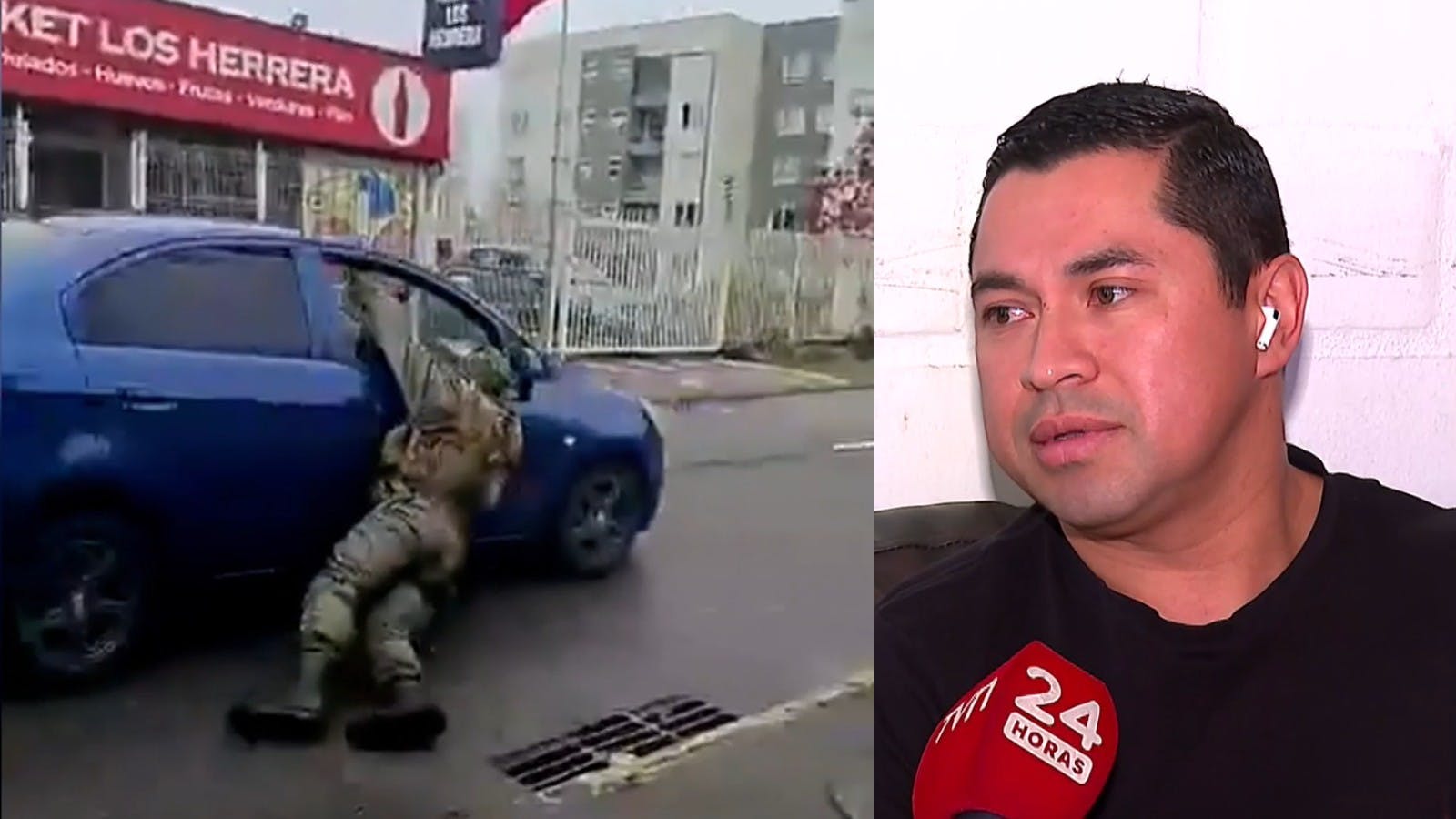 "Fueron momentos de desesperación, lo único que quería era que me cayera"