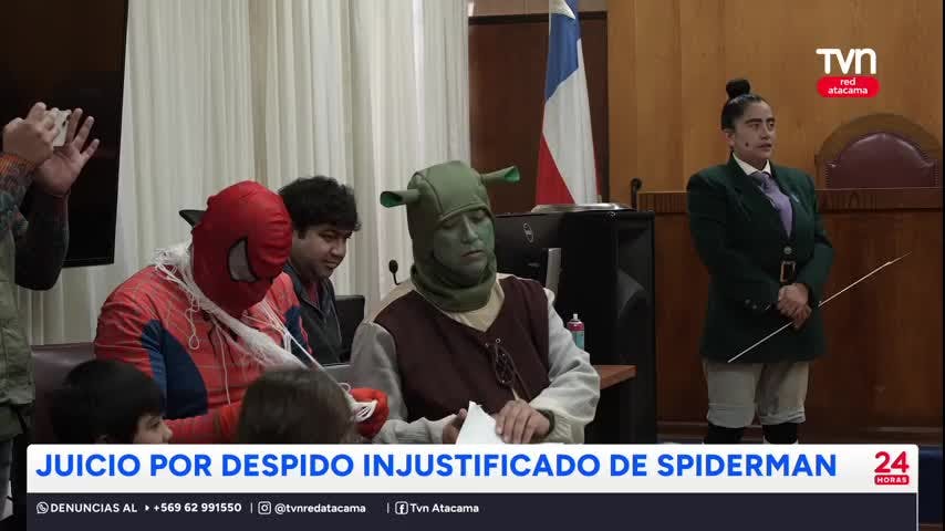 Juicio laboral de Spiderman se tomó la Corte de Apelaciones