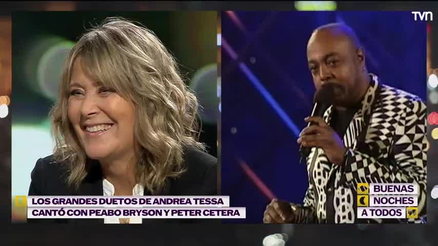 Andrea Tessa y su recordado dúo con el fallecido Peabo Bryson: "Me dijo 'pasémoslo bien'"