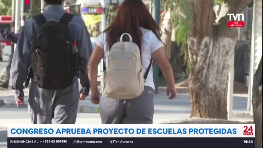 Aprueban proyecto de ley de Escuelas Protegidas