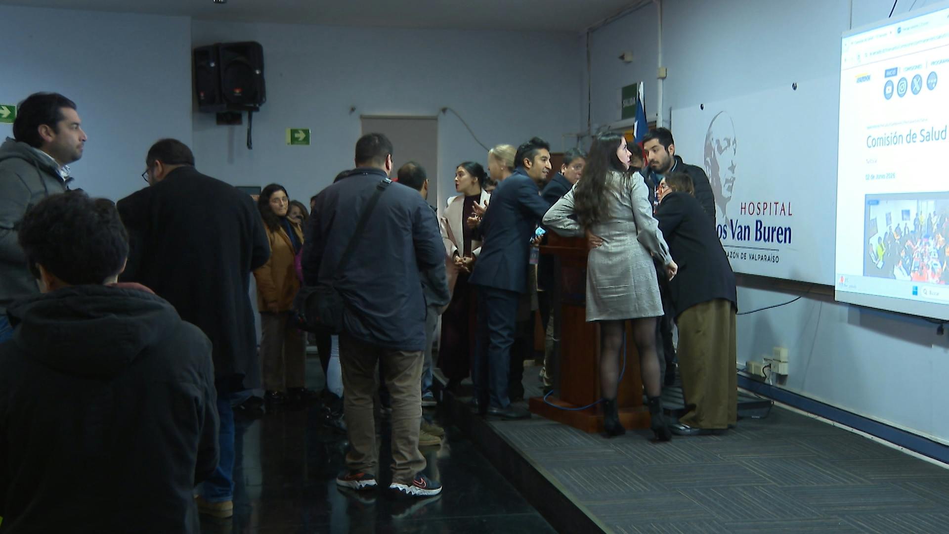Insólita falla técnica paralizó sesión especial en el hospital Carlos Van Buren