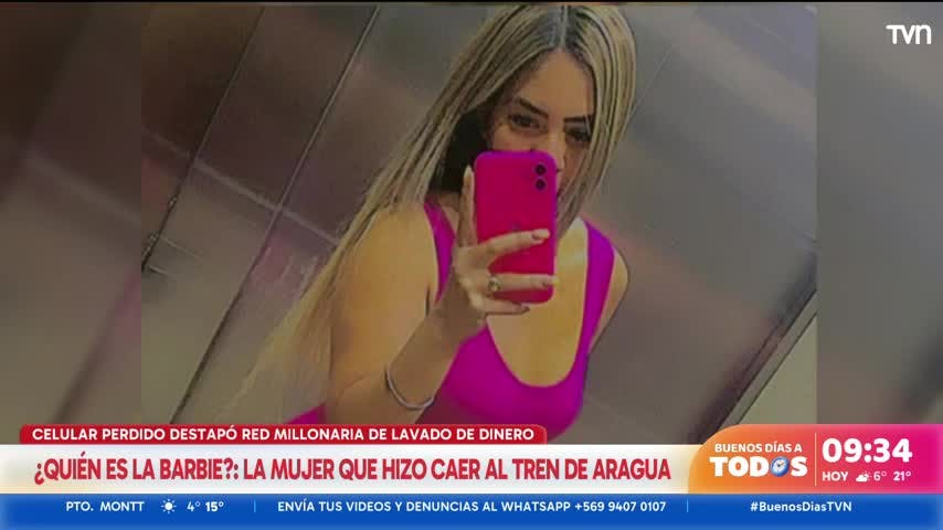 ¿Quién es la Barbie?: La mujer que hundió al Tren de Aragua en Chile