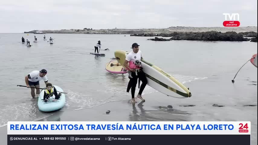 Playa Loreto: Travesía Náutica reunió a más de 70 personas