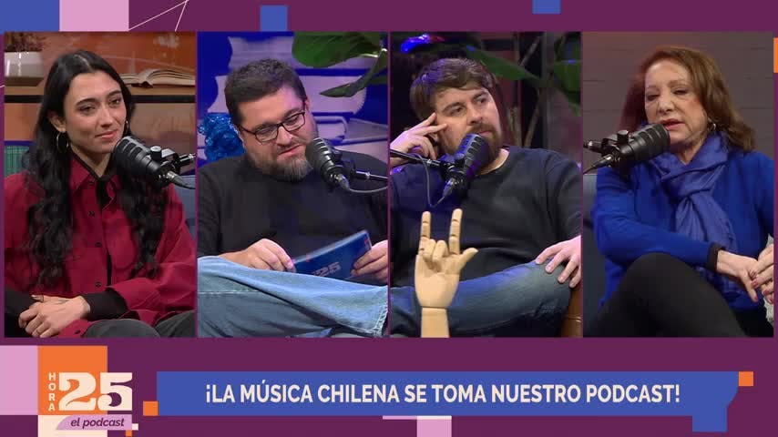 Dos generaciones y estilos distintos: Gloria Simonetti y Catalina Plaza nos acompañan en Hora 25, el Podcast