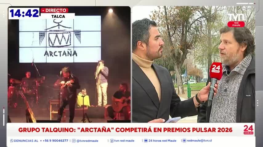 ARCTAÑA: El grupo que representará a Talca en los Premios Pulsar 2026