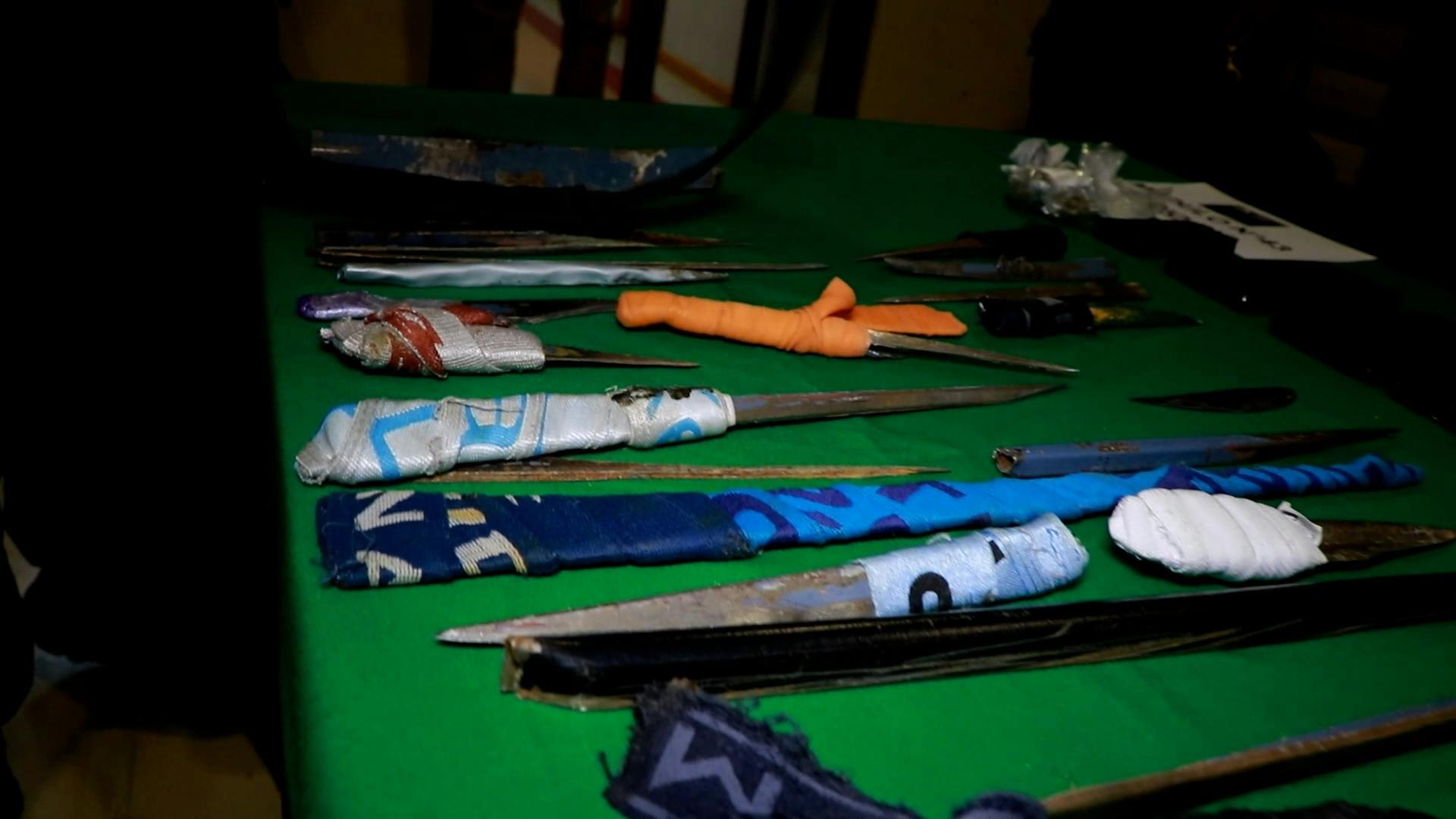 Incautan armas y drogas en masivo operativo carcelario