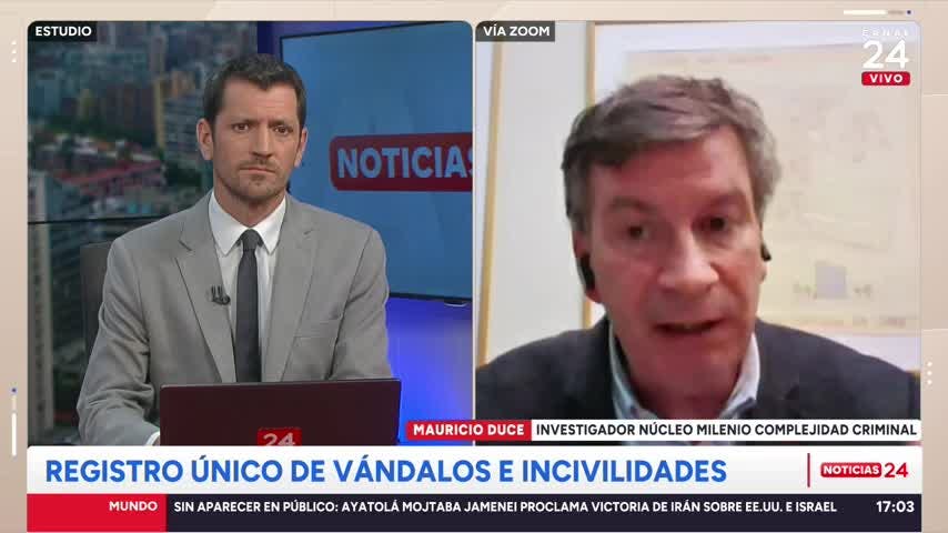 Investigador y proyecto de Registro Nacional de Vándalos: “Tiene un problema de diagnóstico y otro de evidencia”