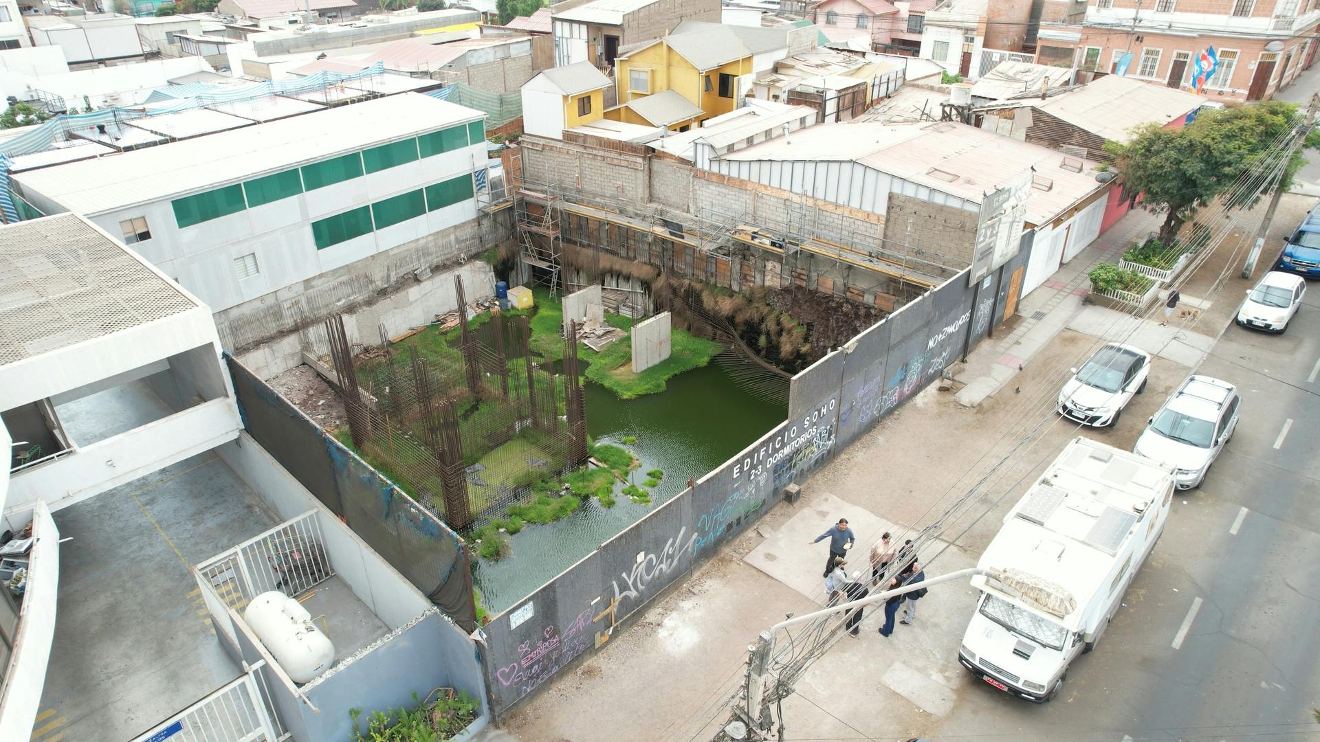 Autoridades intervienen pantano ubicado en sector de avenida Brasil