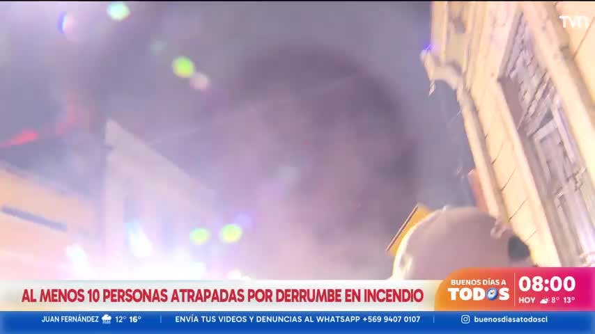 Incendio afecta casona donde vivían 40 personas en Barrio Yungay
