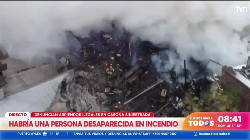Vecinos denuncian subarriendos y abandono tras incendio en casona patrimonial del Barrio Yungay