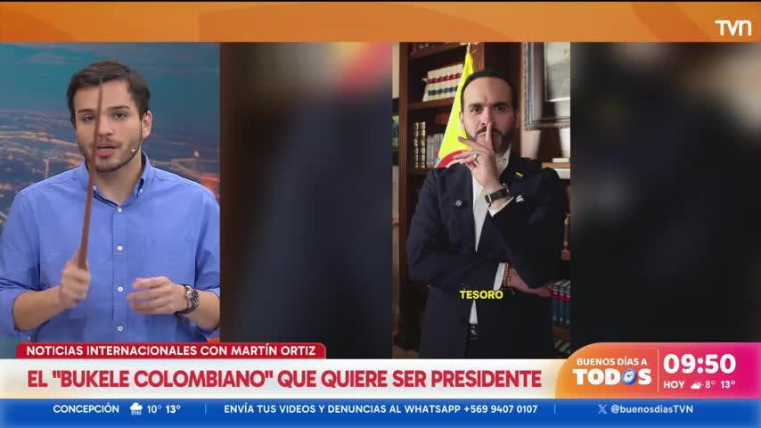 El "Bukele colombiano" que quiere ser presidente 