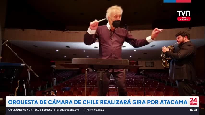 Orquesta de Cámara de Chile realizará gira por Atacama