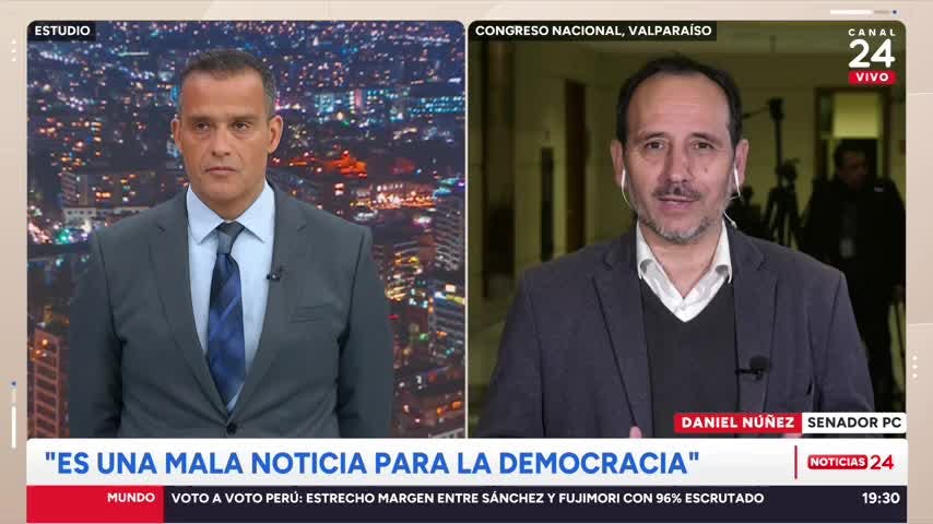 Núñez y rechazo de secreto bancario en el Senado: “Hoy tenemos empresas criminales que debemos combatir con más herramientas”