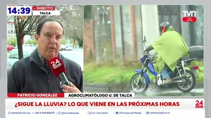 Lluvias en el Maule: ¿se mantienen en las próximas horas?