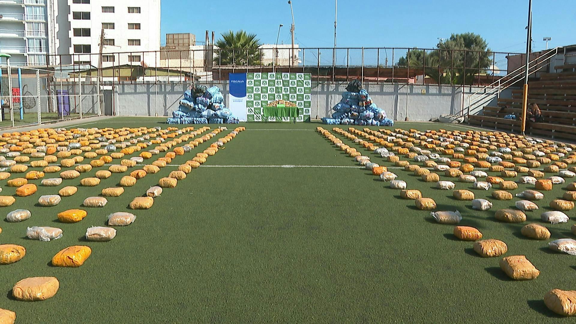 Más de dos toneladas de droga ha decomisado Carabineros en menos de una semana