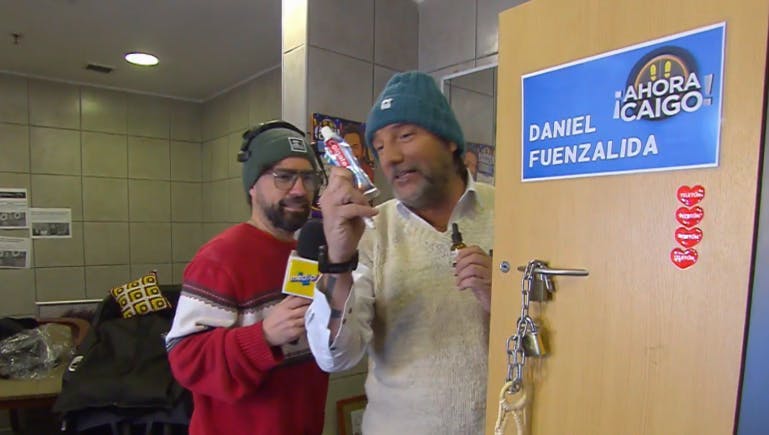 Los secretos del camarín de Daniel Fuenzalida en TVN 