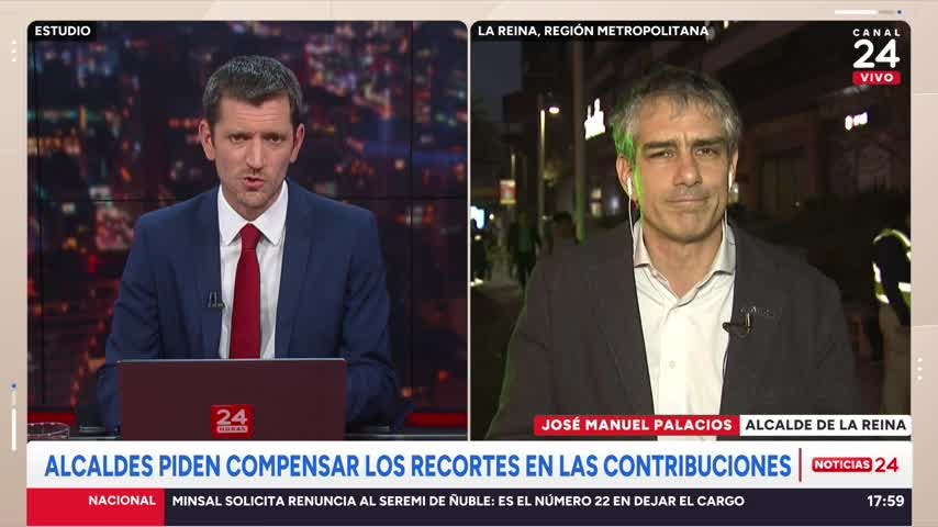 Alcalde Palacios y recorte en contribuciones: “Podríamos entregar municipios endeudados”