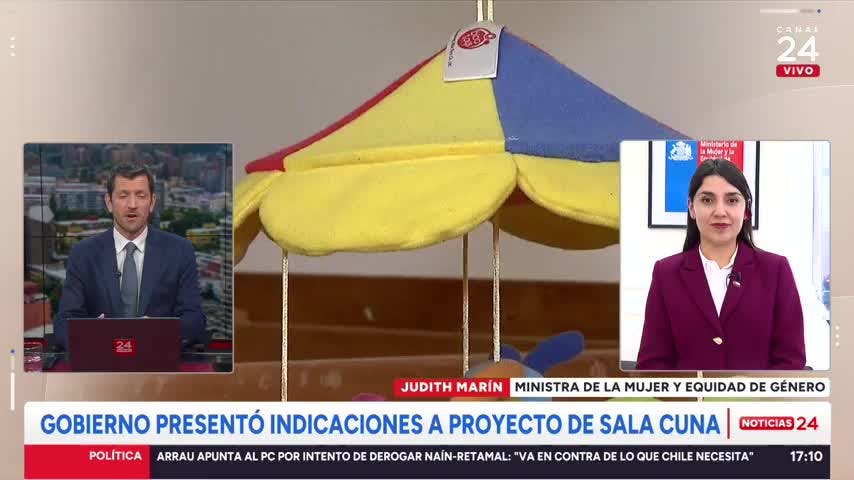 Ministra Marín e indicaciones a proyecto de Sala Cuna: “Una preocupación adicional era no crear un nuevo impuesto al trabajo”